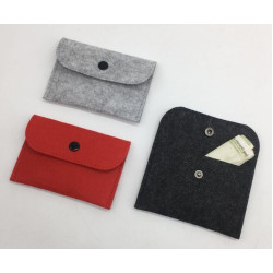 毛氈零錢包/卡包-2H-PH-00019